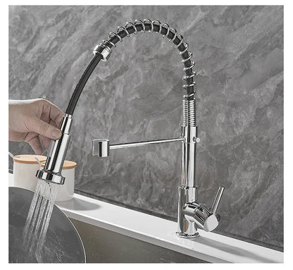 Robinet à Double Sortie pour Cuisine | Design Élégant et Installation Facile