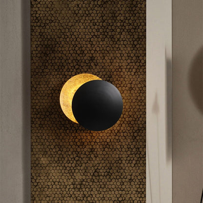 Applique Murale Éclipse Solaire | Effet Lumineux et Design Unique