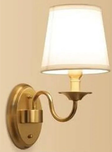 Lampe Murale Vintage Dorée | Éclairage Chaleureux et Élégant