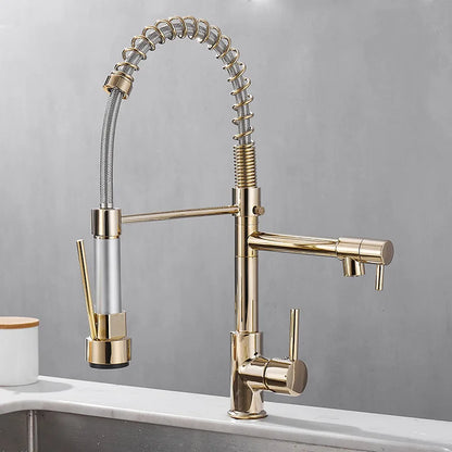 Robinet à Double Sortie pour Cuisine | Design Élégant et Installation Facile