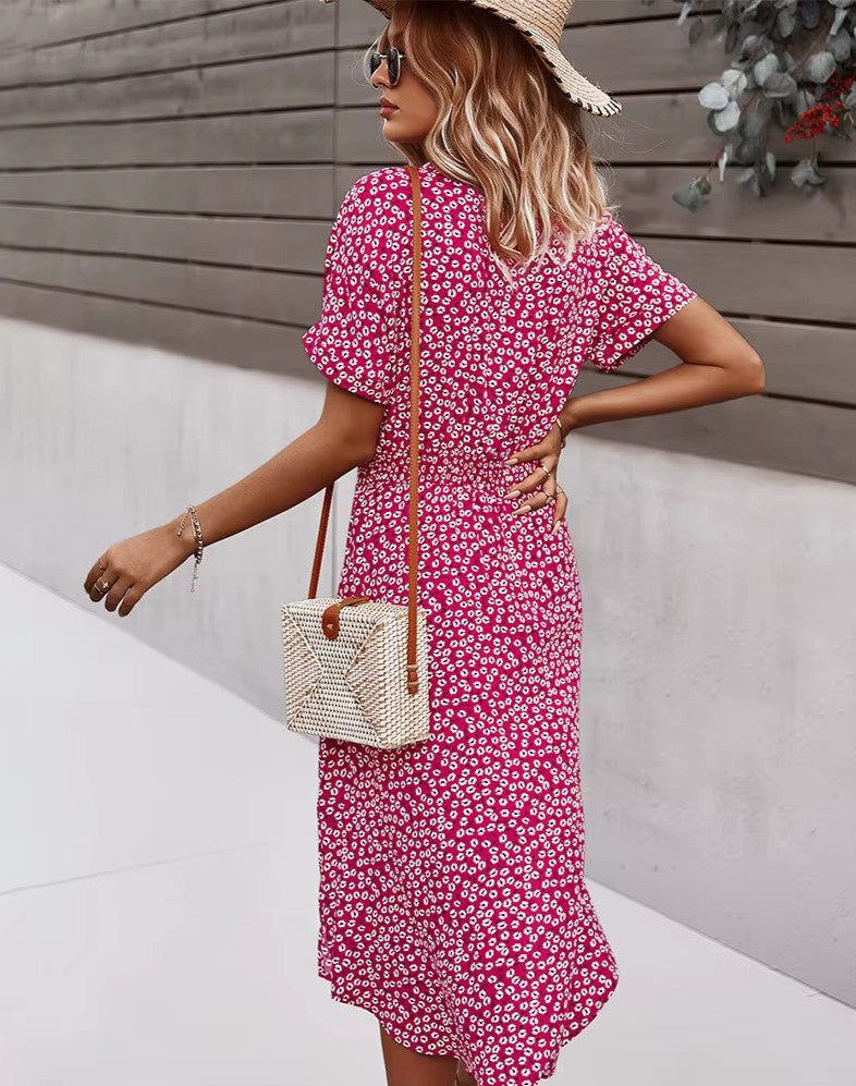 Robe Maxi Boho Femme | Imprimé Floral et Confort Aérien