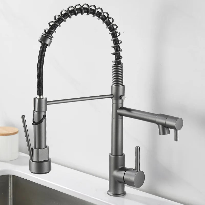 Robinet à Double Sortie pour Cuisine | Design Élégant et Installation Facile