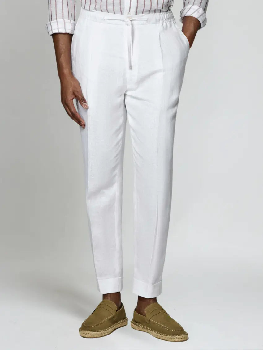 Pantalon en Lin Léger pour Été | Confort et Style en Toute Saison
