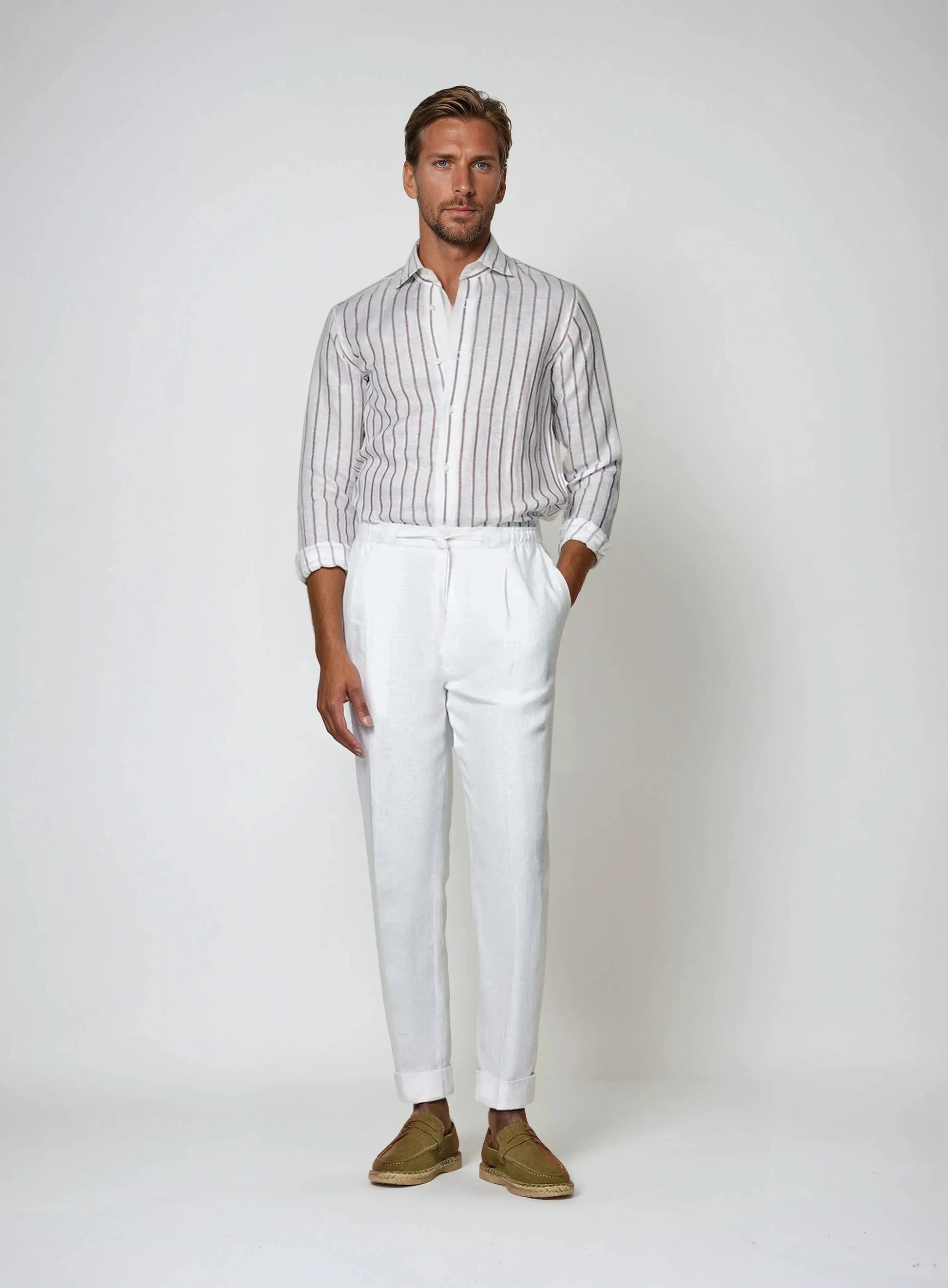 Pantalon en Lin Léger pour Été | Confort et Style en Toute Saison