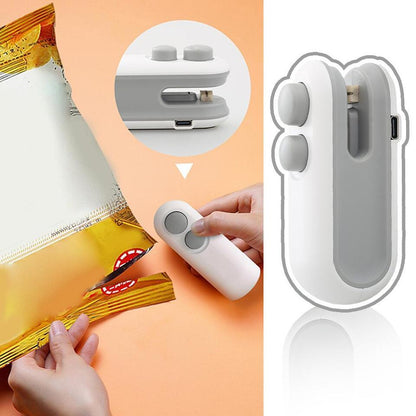 Scelleur de Sac Portable pour Aliments | Préserve la Fraîcheur et Économise de l'Argent