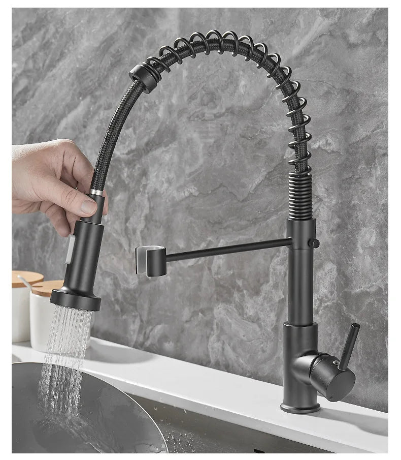 Robinet à Double Sortie pour Cuisine | Design Élégant et Installation Facile