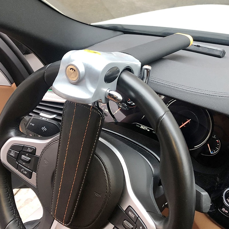 Verrou de Volant Antivol | Sécurité Renforcée et Ajustable