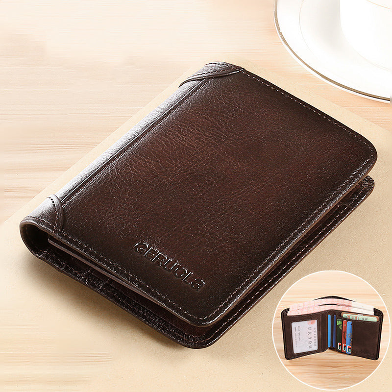 Portefeuille RFID Slim pour Hommes | Protection Anti-Vol et Design Élégant
