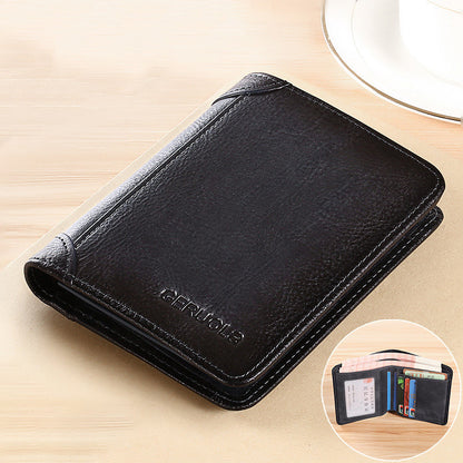 Portefeuille RFID Slim pour Hommes | Protection Anti-Vol et Design Élégant