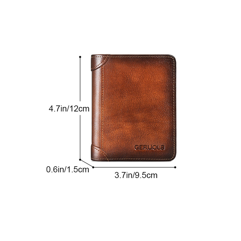 Portefeuille RFID Slim pour Hommes | Protection Anti-Vol et Design Élégant