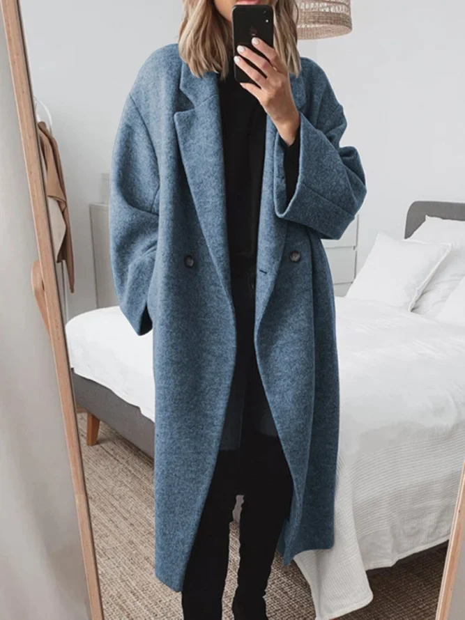 Manteau Long Surdimensionné pour Femmes | Élégance et Confort pour l'Hiver