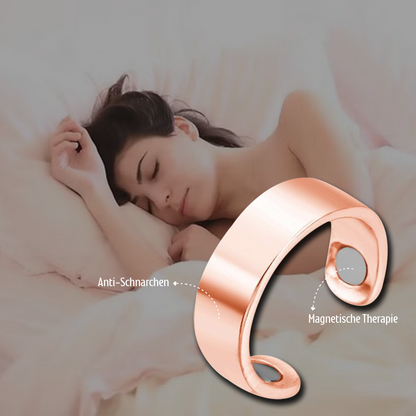 Anneau Anti-Ronflement Hypoallergénique | Respiration Confortable pour Sommeil Réparateur