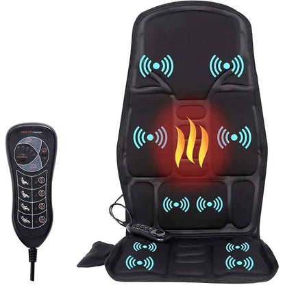 Coussin de Massage Shiatsu Chauffant | Soulagement Apaisant du Dos et du Cou
