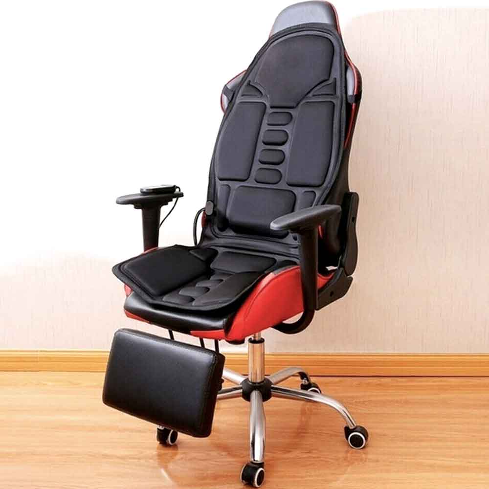 Coussin de Massage Shiatsu Chauffant | Soulagement Apaisant du Dos et du Cou