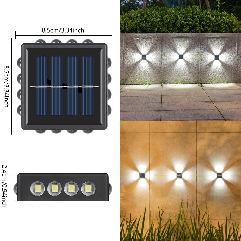 Lampe Murale Solaire Extérieure | Éclairage Durable et Écologique