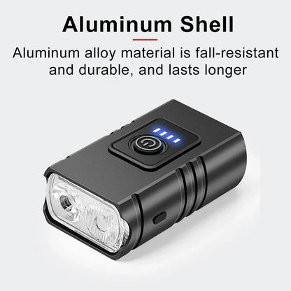 Lumières de Vélo Rechargeables USB | 1500 Lumens et 6 Modes de Sécurité