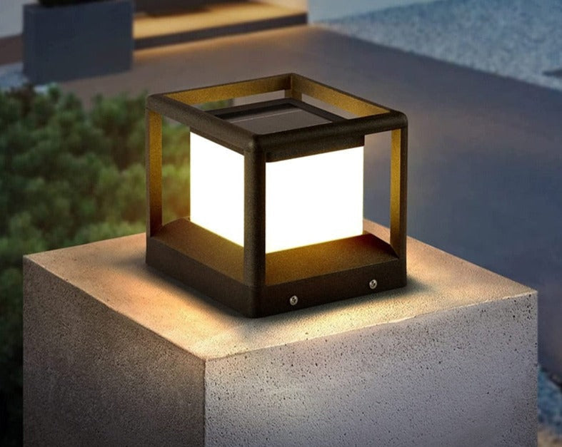 Lampe Solaire pour Terrasse | Éclairage Élégant et Écologique
