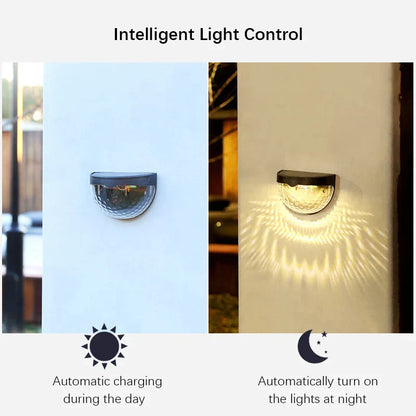 Luminaires Muraux Solaires Extérieurs | Éclairage Étanche et Décoratif pour Jardin
