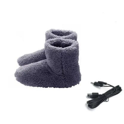 Chaussons CozyHeat - Pantoufles chauffantes ultra-douces