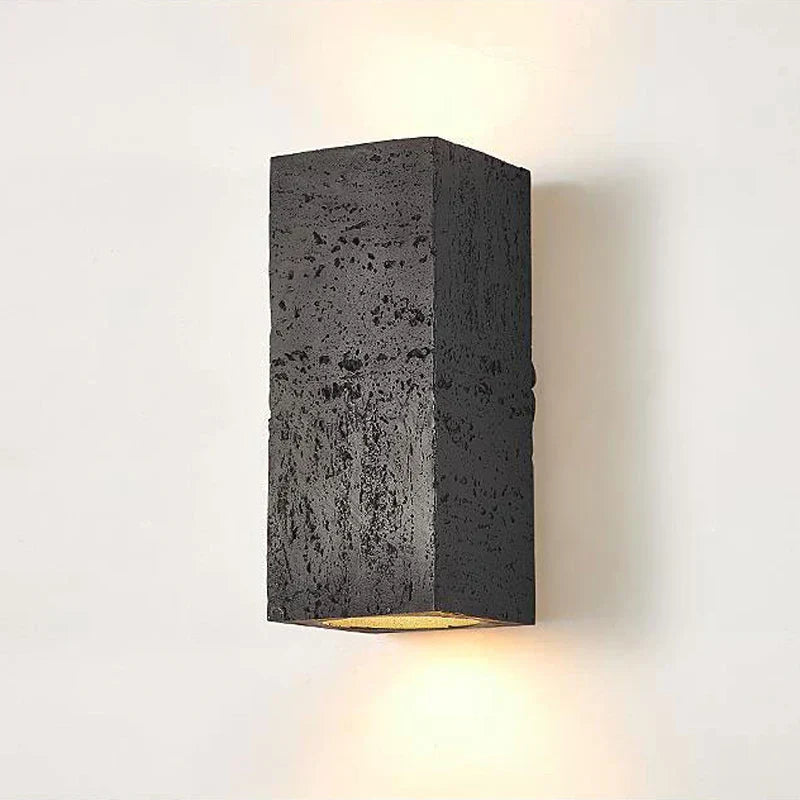 Lampe Murale en Ciment | Design Rustique et Énergétiquement Efficace