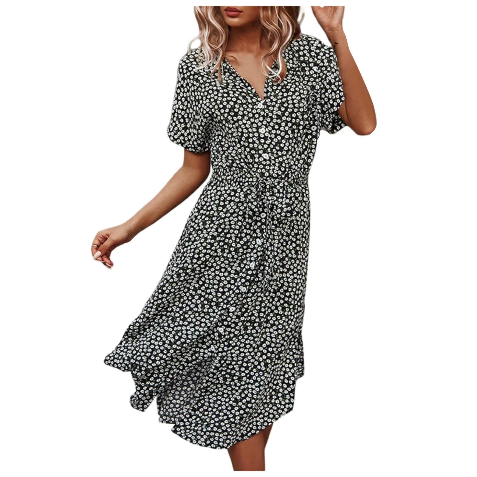 Robe Maxi Boho Femme | Imprimé Floral et Confort Aérien