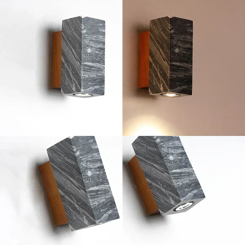 Lampe Murale Wabi-Sabi Grise | Ambiance Apaisante et Durable