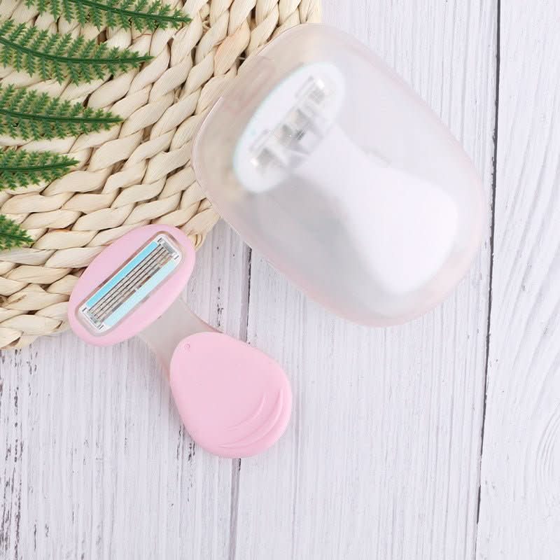 Rasoir de Voyage à 4 Lames | Compact et Pratique pour Un Rasage Parfait