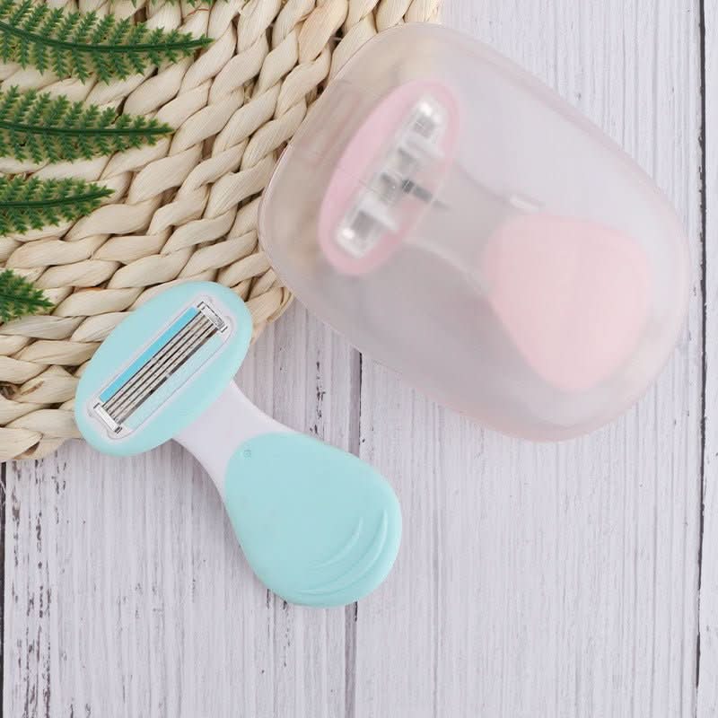 Rasoir de Voyage à 4 Lames | Compact et Pratique pour Un Rasage Parfait