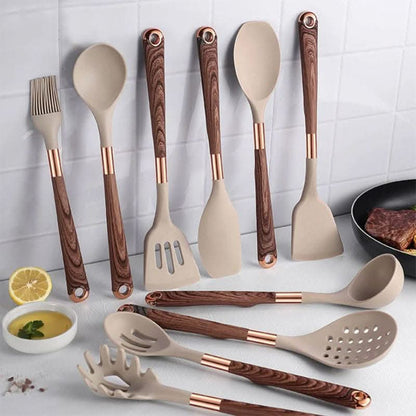 Ustensiles de Cuisine en Silicone | Élégance et Résistance à la Chaleur