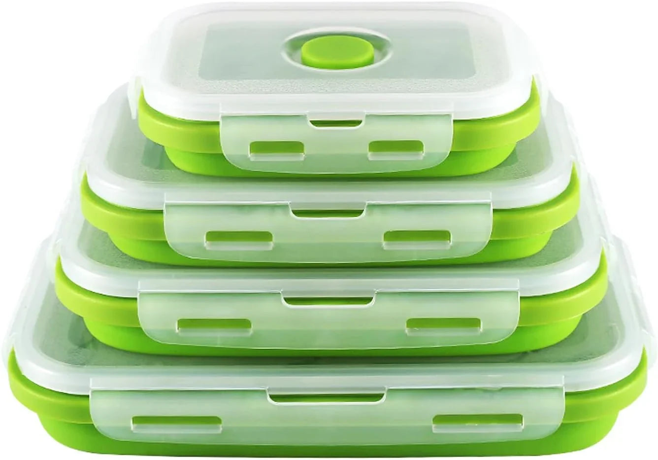 Contenants Alimentaires Pliables en Silicone | Étanches et Économiseurs d'Espace