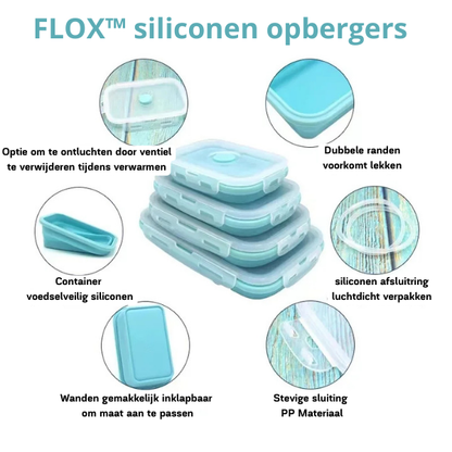 Contenants Alimentaires Pliables en Silicone | Étanches et Économiseurs d'Espace