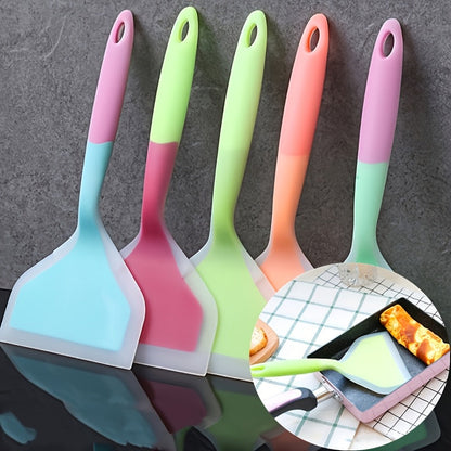 Spatule en Silicone Résistante à la Chaleur | Ustensile Flexible pour Poêles Antiadhésives