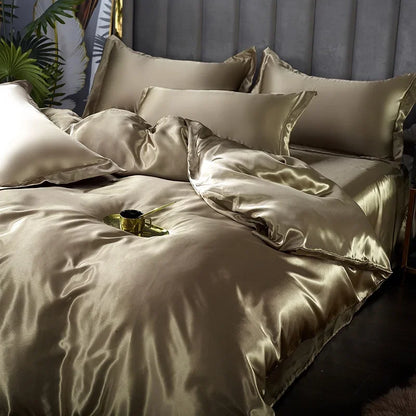 Literie en Satin de Luxe | Douceur et Élégance pour Votre Chambre