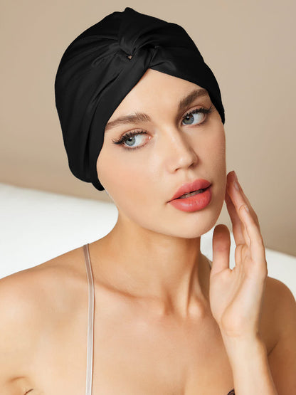 Bonnet de Nuit en Soie | Protection Douce pour Cheveux Sains