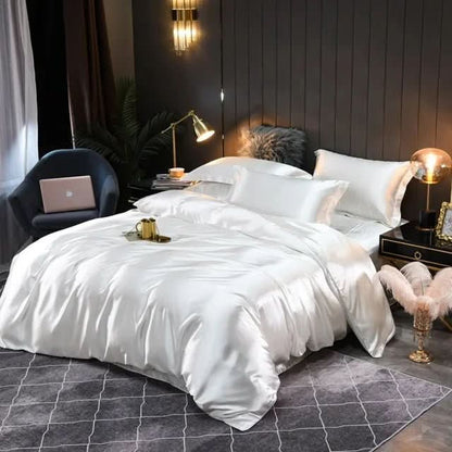 Housse de Couette en Soie Naturelle | Confort Ultime et Régulation de Température