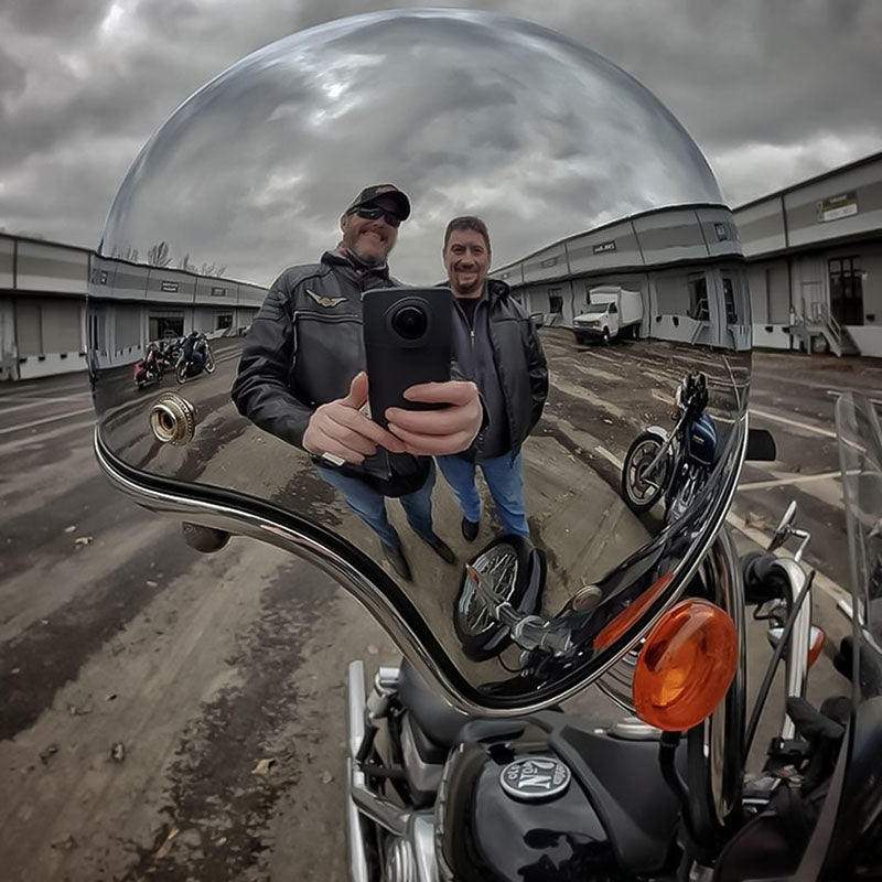 Casque de Moto Rétro Argenté | Style Classique et Sécurité Certifiée