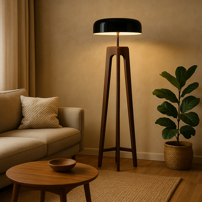 Lampe de Sol Scandinave Moderne | Élégance et Chaleur pour Votre Intérieur