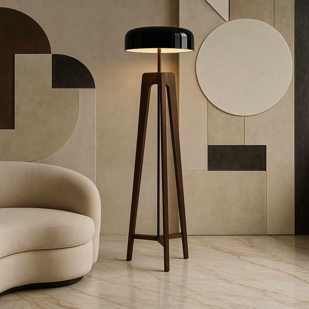 Lampe de Sol Scandinave Moderne | Élégance et Chaleur pour Votre Intérieur