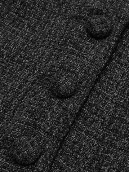 Blazer en Velours Ajusté | Élégance et Confort en Tweed