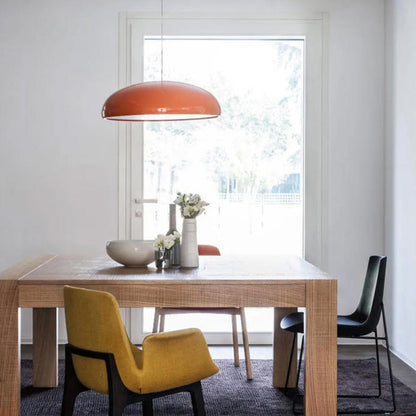 Lustre Rond Moderne avec Éclairage LED | Hauteur Ajustable et Design Élégant