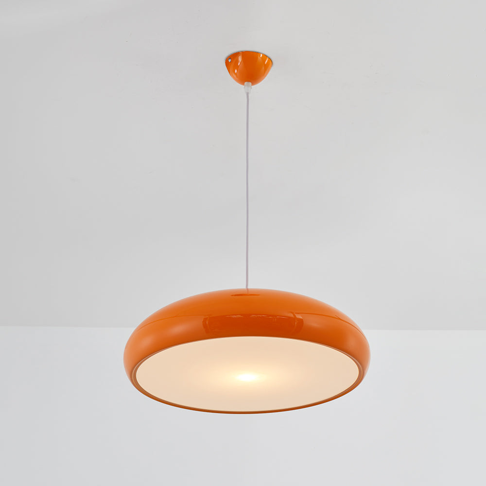 Lustre Rond Moderne avec Éclairage LED | Hauteur Ajustable et Design Élégant