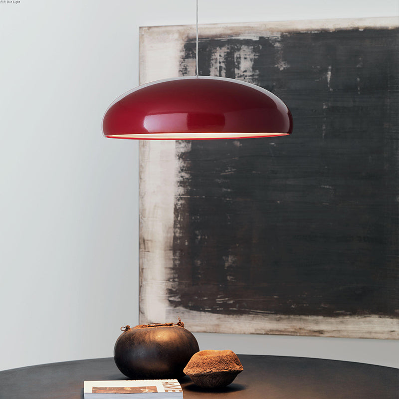Lustre Rond Moderne avec Éclairage LED | Hauteur Ajustable et Design Élégant
