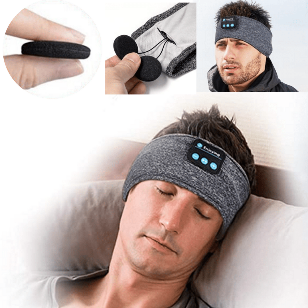 Masque de Sommeil Bluetooth | Relaxation et Confort Optimal
