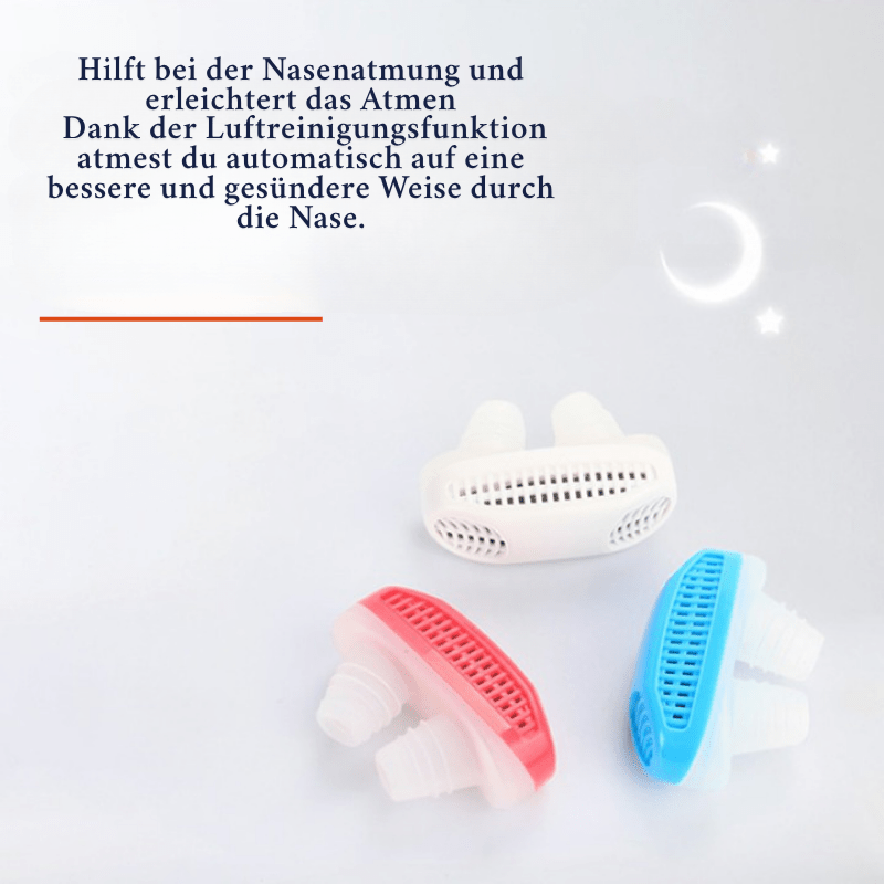 Dispositif Anti-Ronflement Efficace | Sommeil Réparateur et Purification d'Air