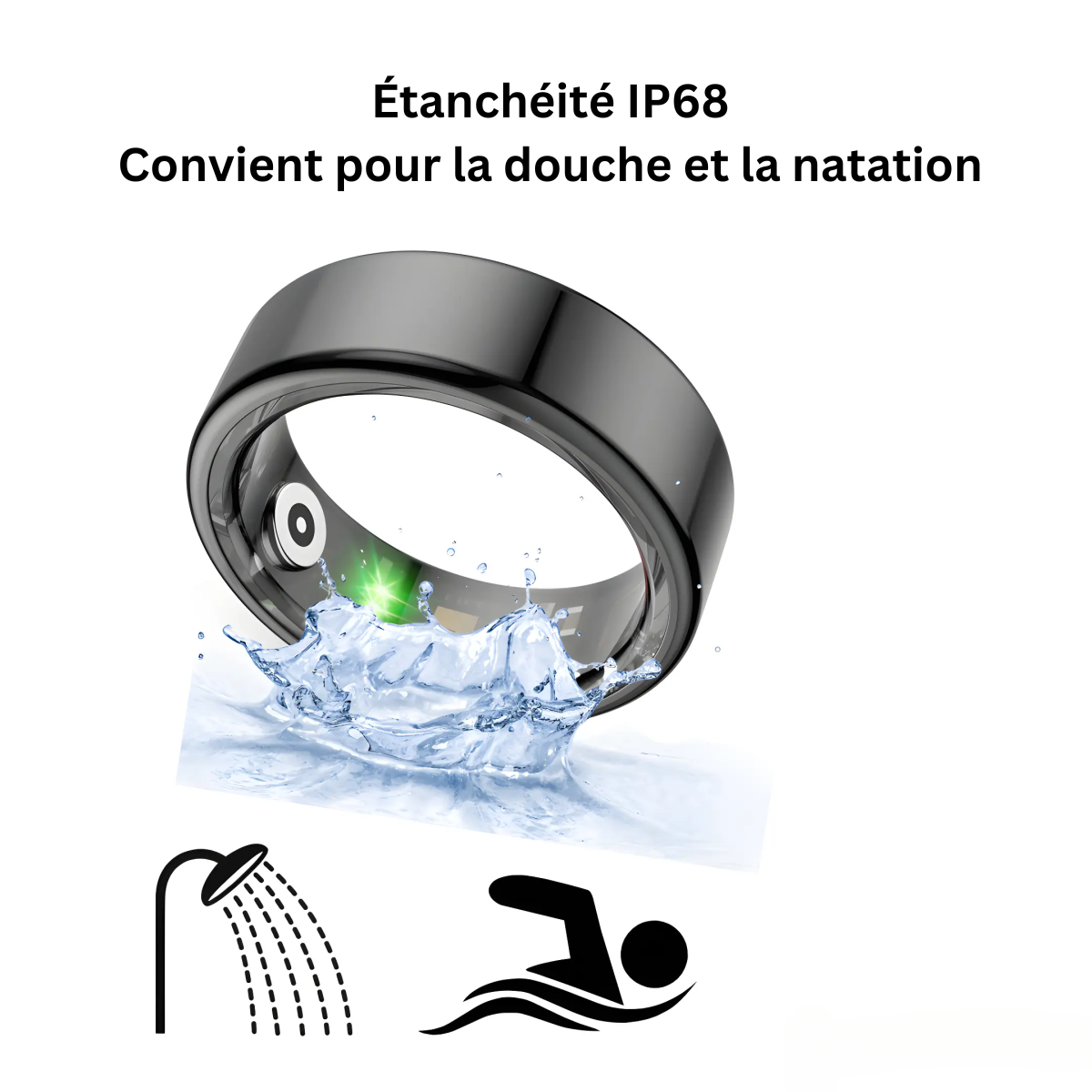 SmartTech - Bague Intelligente avec Suivi de Santé et Notifications