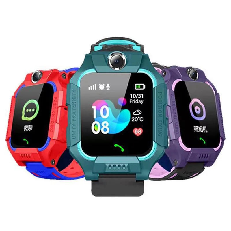Montre GPS Enfant | Écran Couleur, Fonction SOS et Caméra