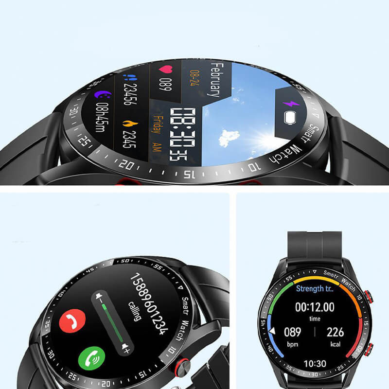Montre de Santé Intelligente | Surveillance du Glucose Sanguin en Temps Réel