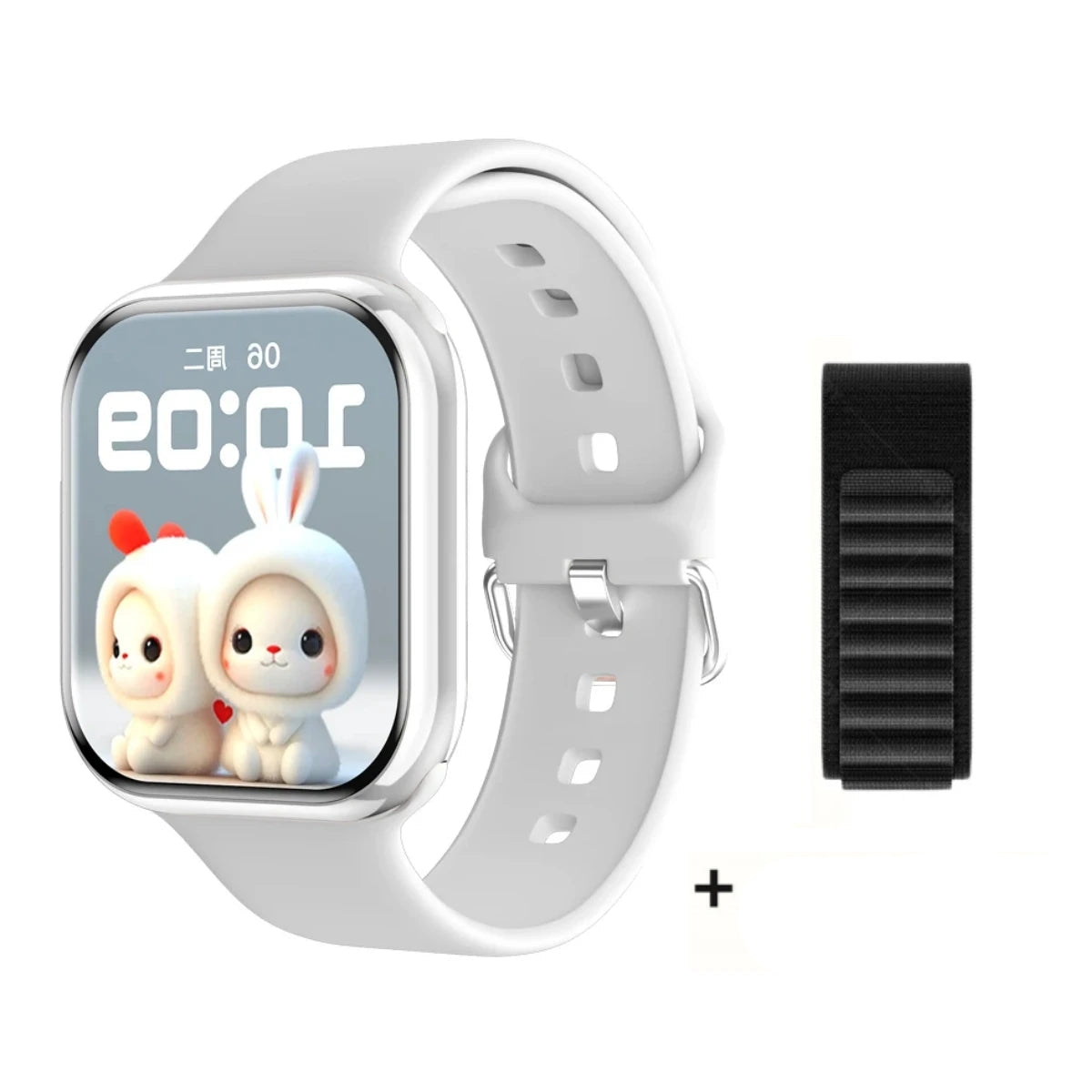Montre Intelligente Étanche IP68 | Écran HD AMOLED et Suivi de Santé