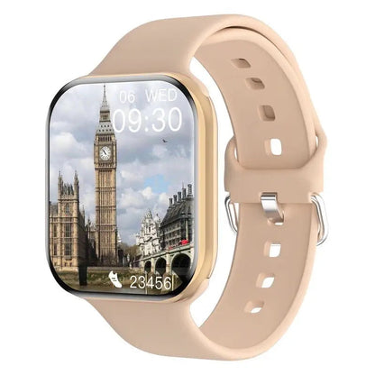 Montre Intelligente Étanche IP68 | Écran HD AMOLED et Suivi de Santé