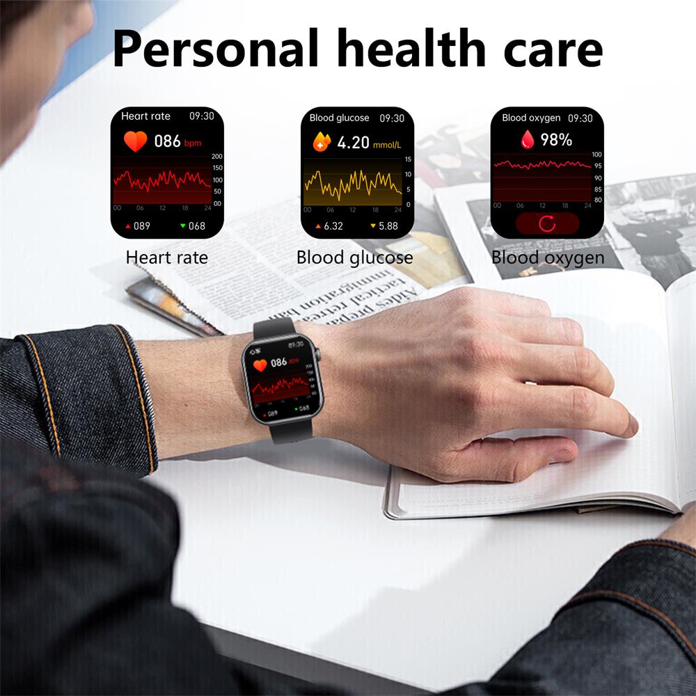 Montre Connectée avec Moniteur de Santé | Suivi de Pression Artérielle et Fitness